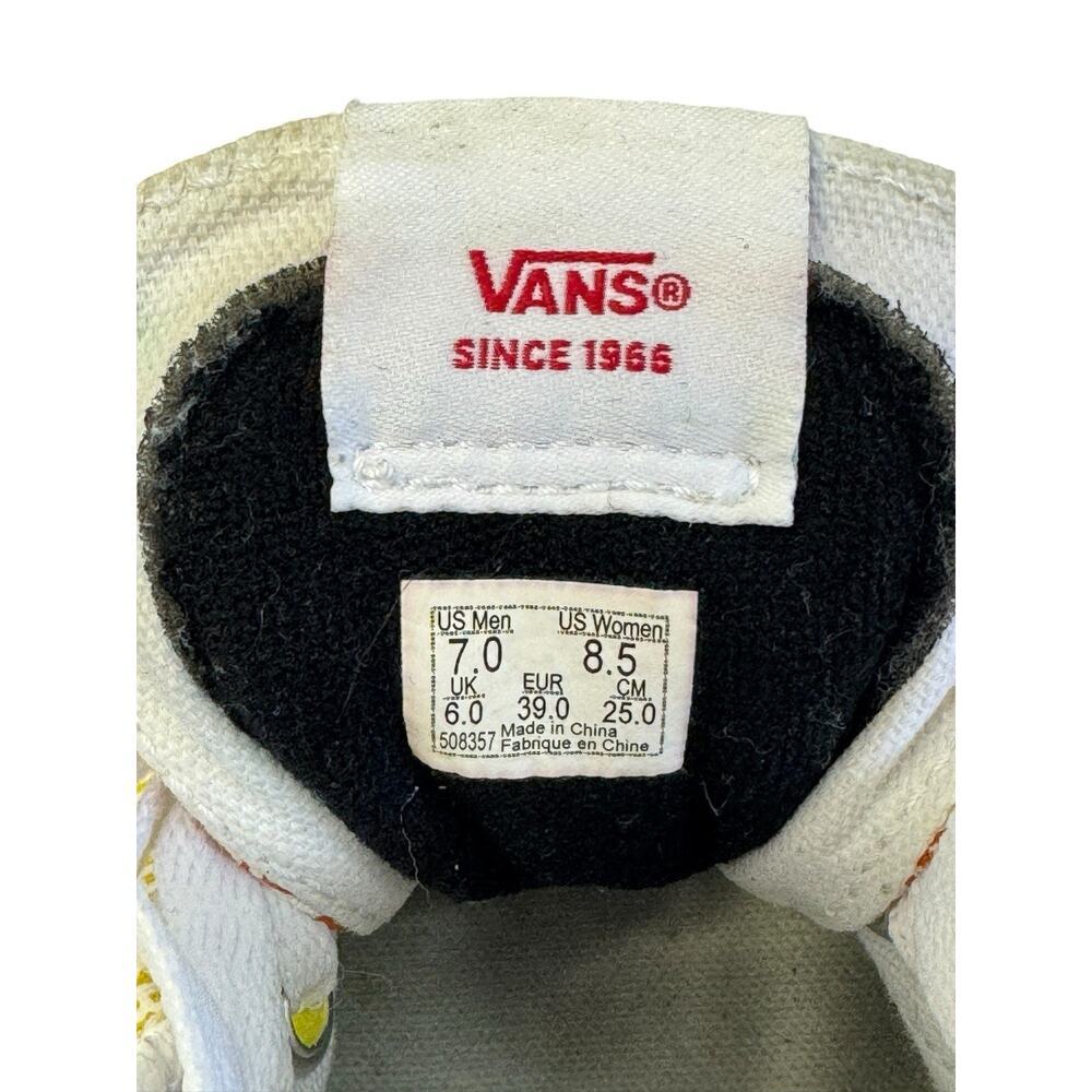 VANS Pride LGBTQ Rainbow Sk8-Mid Tops Sneakers Cushioned Insoles Shoes Sz 7/8.5 - Picture 11 of 11